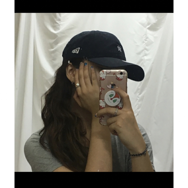 NEW ERA(ニューエラー)のニューエラ　NEWERA ミニロゴ　ヤンキース　MINI LOGO CAP メンズの帽子(キャップ)の商品写真