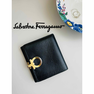 サルヴァトーレフェラガモ(Salvatore Ferragamo)のSalvatore Ferragamo フェラガモ 二つ折り財布(折り財布)