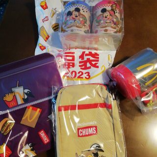 マクドナルド(マクドナルド)のマクドナルド福袋☆ディズニーお菓子コラボ(ノベルティグッズ)