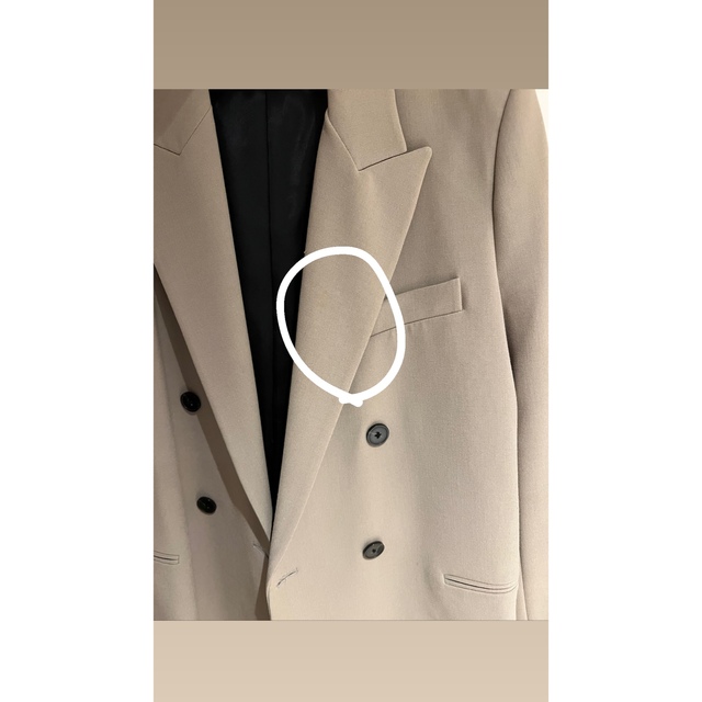 zara ダブルブレストブレザー