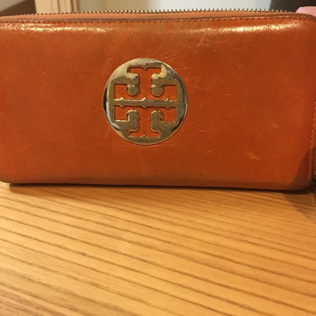 Tory Burch(トリーバーチ)のトリーバーチ 長財布 オレンジ メンズのファッション小物(長財布)の商品写真