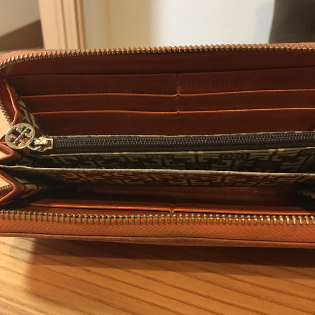 Tory Burch(トリーバーチ)のトリーバーチ 長財布 オレンジ メンズのファッション小物(長財布)の商品写真