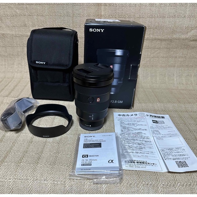 SONY(ソニー)の美品 Sony FE16-35/2.8 GM   スマホ/家電/カメラのカメラ(レンズ(ズーム))の商品写真