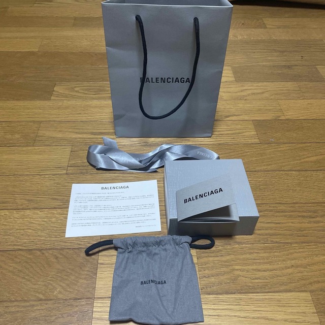 Balenciaga(バレンシアガ)の【バレンシアガ】ほぼ未使用品　財布　ミニ財布　ブラック　古銭入れ メンズのファッション小物(折り財布)の商品写真