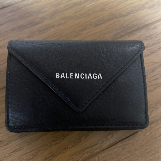 Balenciaga(バレンシアガ)の【バレンシアガ】ほぼ未使用品　財布　ミニ財布　ブラック　古銭入れ メンズのファッション小物(折り財布)の商品写真