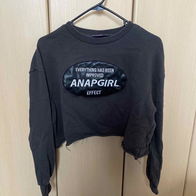 ANAP GiRL(アナップガール)のANAPGIRLトレーナー キッズ/ベビー/マタニティのキッズ服女の子用(90cm~)(Tシャツ/カットソー)の商品写真