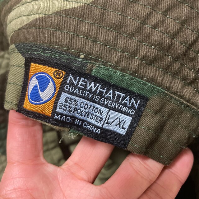 newhattan(ニューハッタン)のニューハッタン　帽子　バケハ　迷彩　 メンズの帽子(ハット)の商品写真