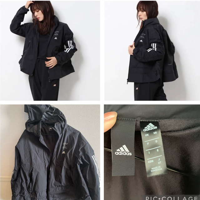 adidas(アディダス)のアディダス  adidas  レディース  ウェア　アウター　ウインドジャケット レディースのジャケット/アウター(ナイロンジャケット)の商品写真