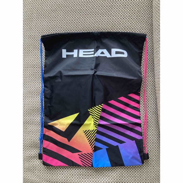 HEAD(ヘッド)の新品！！HEAD 巾着袋　黒 スポーツ/アウトドアのテニス(バッグ)の商品写真