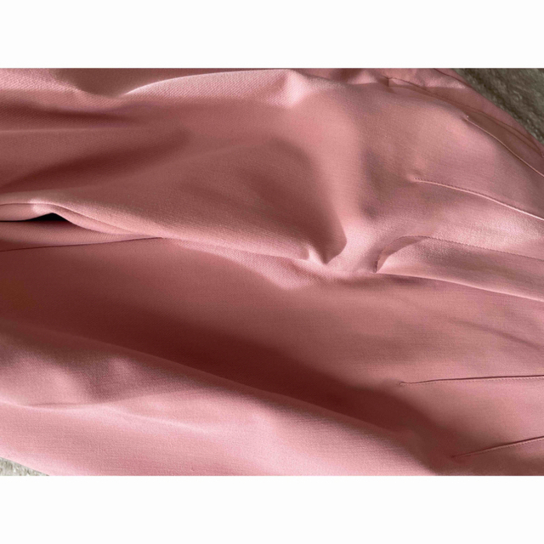 ZARA(ザラ)のザラ　ハイウエスト　パンツ　ピンク　M レディースのパンツ(カジュアルパンツ)の商品写真