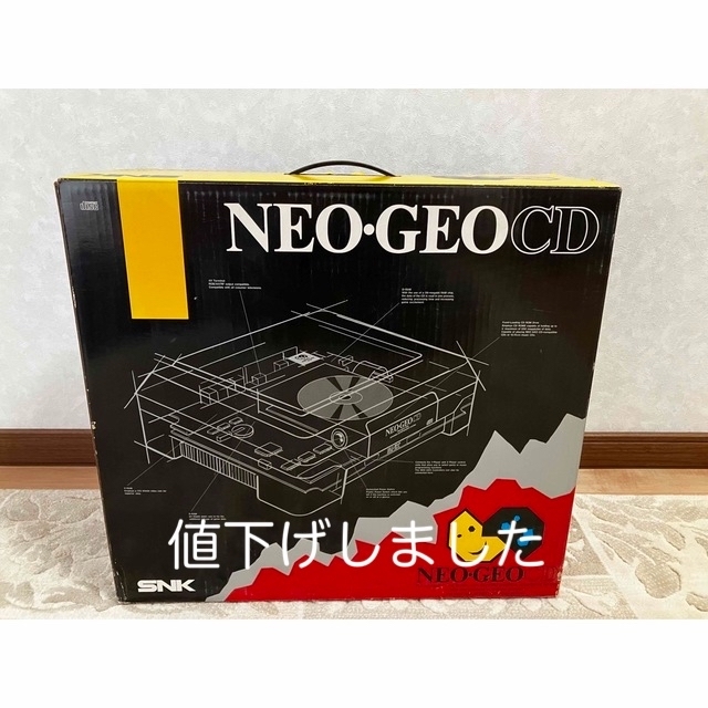 美品 NEOGEO CD ネオジオCD 本体 フロントローディング版