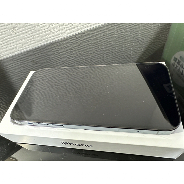 【美品/付属品付】iPhone12proパシフィックブルー256GBSIMフリー