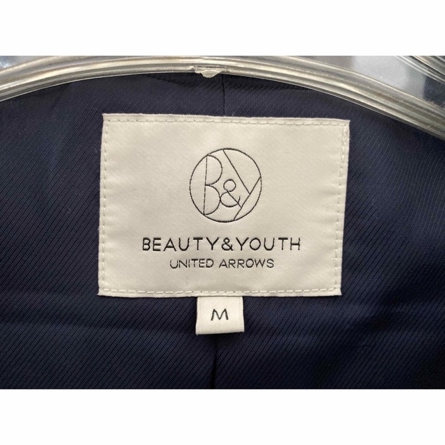 BEAUTY&YOUTH UNITED ARROWS(ビューティアンドユースユナイテッドアローズ)のダッフルコート　紺　ネイビー レディースのジャケット/アウター(ダッフルコート)の商品写真