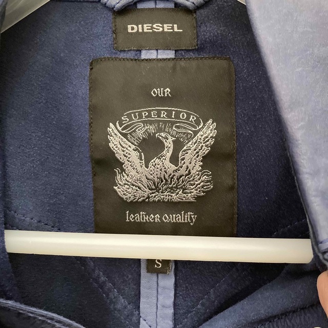 DIESEL(ディーゼル)のディーゼル　レザーシャツ　シープスキン100%  メンズのジャケット/アウター(レザージャケット)の商品写真