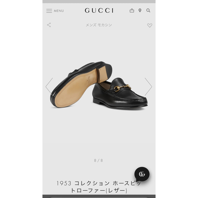 Gucci(グッチ)のGUCCI 1953 コレクション ホースビットローファー メンズの靴/シューズ(ドレス/ビジネス)の商品写真
