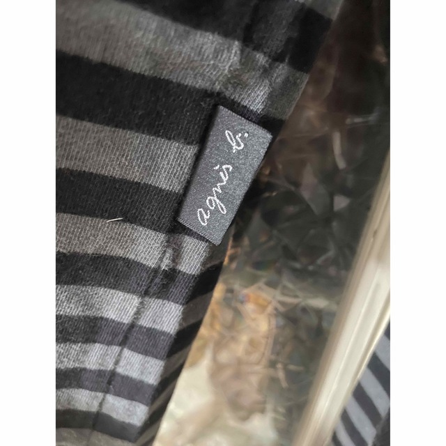 agnes b.(アニエスベー)のアニエスベー　ロンT   ボーダー レディースのトップス(Tシャツ(長袖/七分))の商品写真