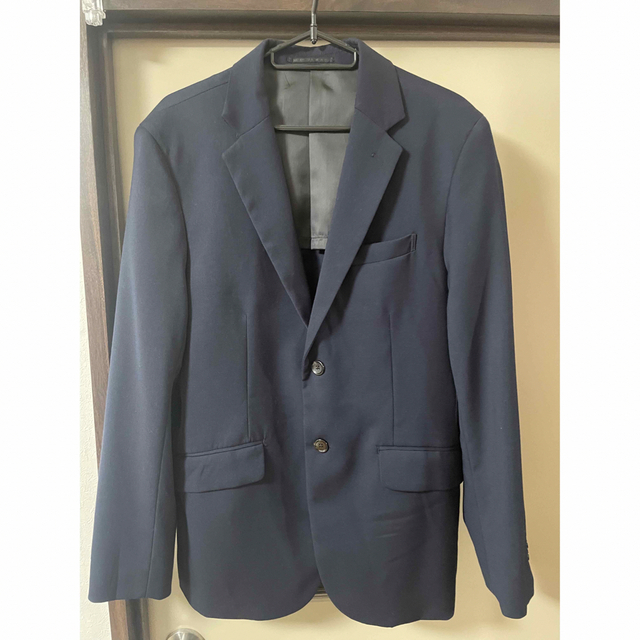 GU(ジーユー)のGU ジャケット　紺色 メンズのスーツ(スーツジャケット)の商品写真