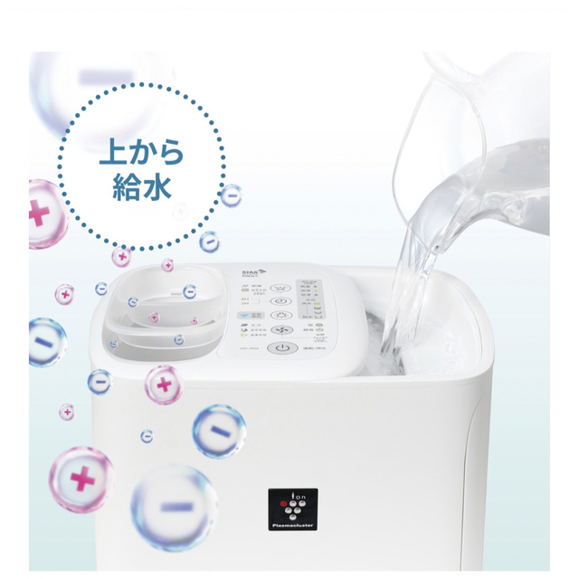 SHARP - シャープ(SHARP) HV-R55-W(ホワイト系) プラズマクラスター