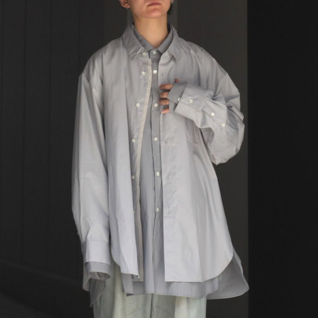 stein Oversized Layered Shirt 最終値下げ