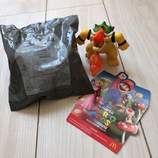 マクドナルド(マクドナルド)の新品☆ ハッピーセット マリオ『クッパ』 ステッカー付き(ゲームキャラクター)