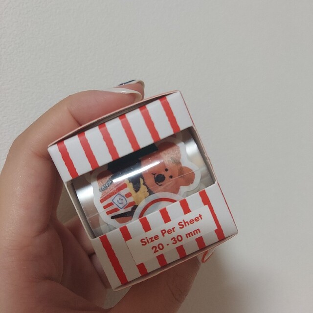 韓国雑貨　object　クォッカ　シール エンタメ/ホビーのおもちゃ/ぬいぐるみ(キャラクターグッズ)の商品写真