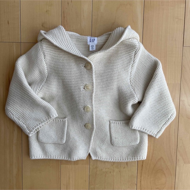 babyGAP(ベビーギャップ)のカーディガン キッズ/ベビー/マタニティのベビー服(~85cm)(カーディガン/ボレロ)の商品写真