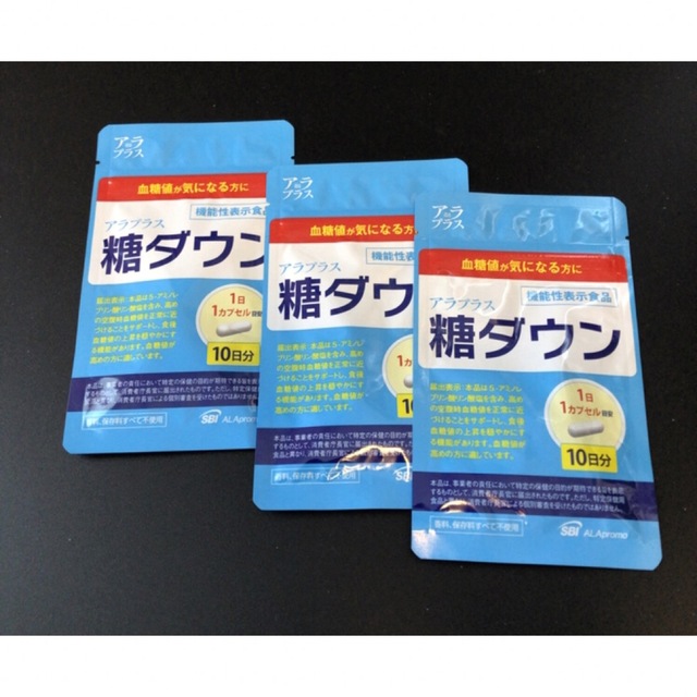 ALA(アラ)のアラプラス　糖ダウン　30日分 食品/飲料/酒の健康食品(その他)の商品写真