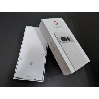 グーグル(Google)の【新品未使用】Google Pixel 7 Pro 128GB Snow(スマートフォン本体)