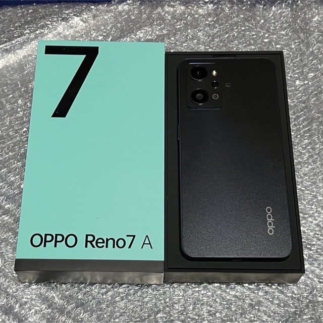 OPPO Reno7 A スターリーブラック 限定BOX 売上 日本 スマホ/家電