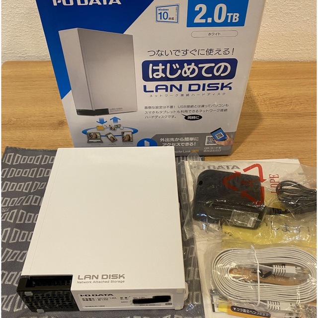 I O DATA ネットワーク接続ハードディスク2TB HDL-T2WH