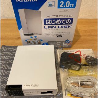 アイオーデータ(IODATA)のI O DATA ネットワーク接続ハードディスク2TB HDL-T2WH(PC周辺機器)