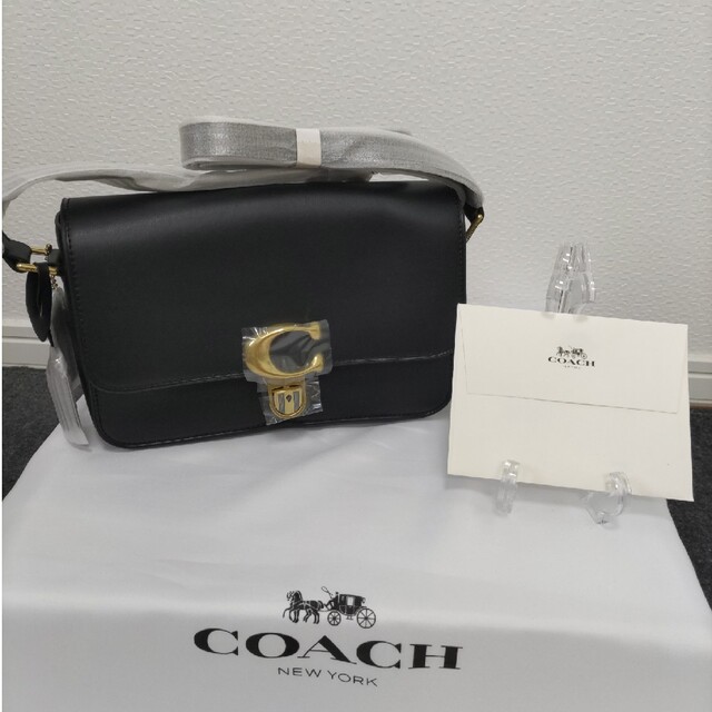 COACH(コーチ)のCOACH コーチ ストゥディオ レザー ショルダーバッグ ブラック レディースのバッグ(ショルダーバッグ)の商品写真