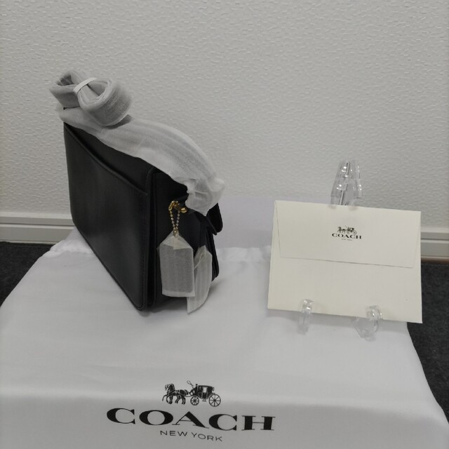 COACH(コーチ)のCOACH コーチ ストゥディオ レザー ショルダーバッグ ブラック レディースのバッグ(ショルダーバッグ)の商品写真