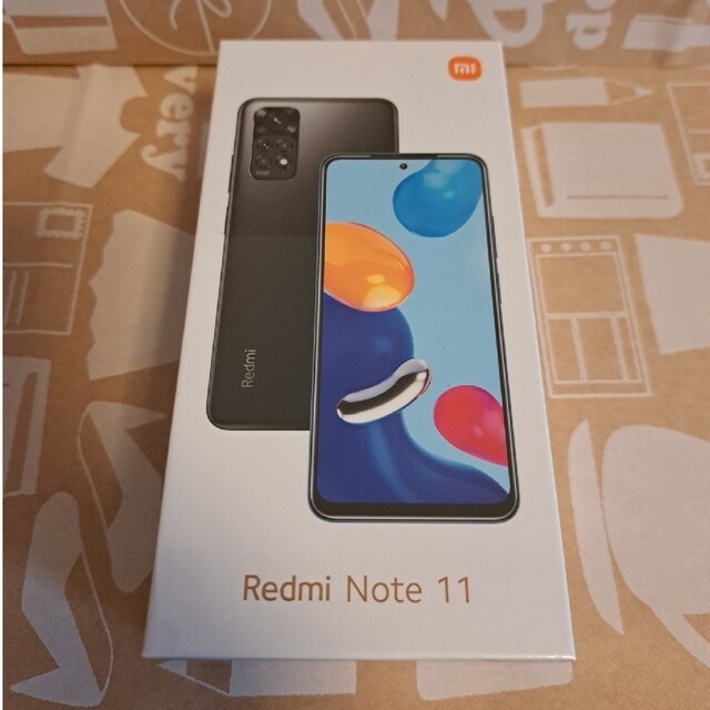 スマートフォン本体Redmi Note 11 Star Blue　SIMフリー