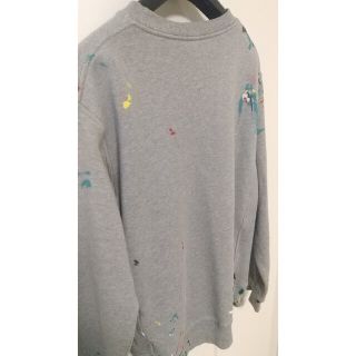 DIOR21SS ロゴ刺繍オーバーサイズペイントスウェット