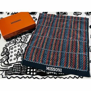 ミッソーニ(MISSONI)のMISSONI♡フェイスタオル♡新品 未使用(タオル/バス用品)