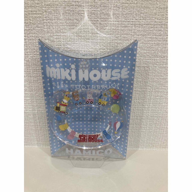 mikihouse(ミキハウス)のミキハウス　リング歯ブラシ　新品 キッズ/ベビー/マタニティの洗浄/衛生用品(歯ブラシ/歯みがき用品)の商品写真