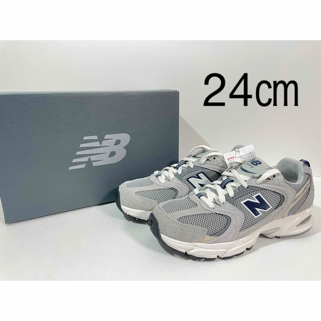 【新品】24㎝　New Balance ニューバランス　MR530GN グレー