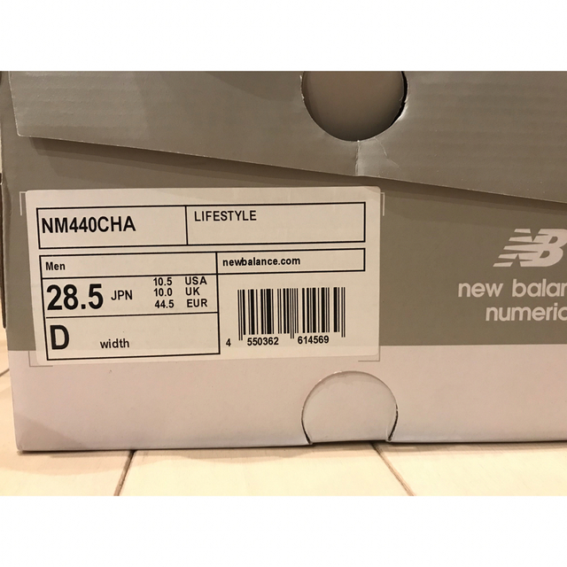 【28.5cm 新品未使用】CHALLENGER NB Numeric 440 メンズの靴/シューズ(スニーカー)の商品写真