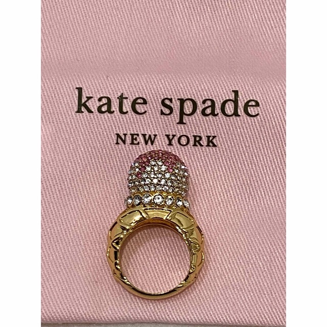 kate spade new york(ケイトスペードニューヨーク)のケイトスペード サンデー アイス クリーム ステートメント アクセサリー リング レディースのアクセサリー(リング(指輪))の商品写真