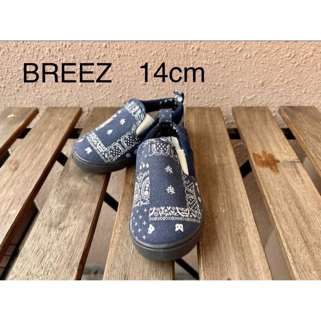 BREEZE(ブリーズ)のスリッポン キッズ/ベビー/マタニティのベビー靴/シューズ(~14cm)(スリッポン)の商品写真