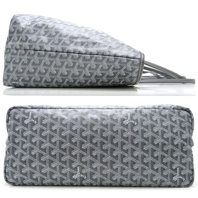 品質は非常に良い - GOYARD ゴヤール 151397【中古】 / グレー レザー