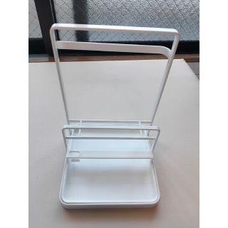 【専用出品】鍋蓋 ＆ キッチンツールスタンド 山崎実業 tower(収納/キッチン雑貨)