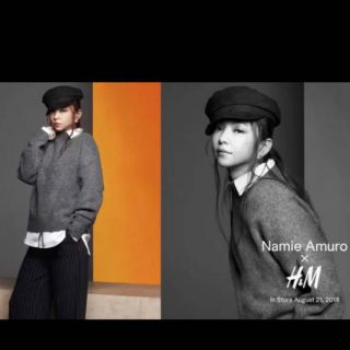 エイチアンドエム(H&M)のH&M 安室奈美恵　キャスケット　S(キャスケット)