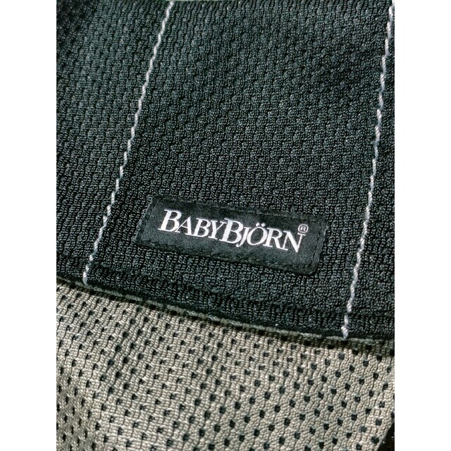 BABYBJORN(ベビービョルン)の美品ベビービョルンバウンサー　バランスソフトエアーメッシュ　黒グレー色 キッズ/ベビー/マタニティの寝具/家具(ベビーベッド)の商品写真