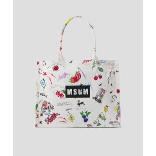 MSGM - MSGM キャンバストートバッグ ホワイトの通販|ラクマ