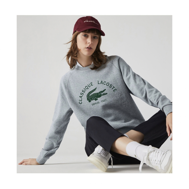 【極美品】ラコステ　LACOSTE トレーナー　レディース　スウェット