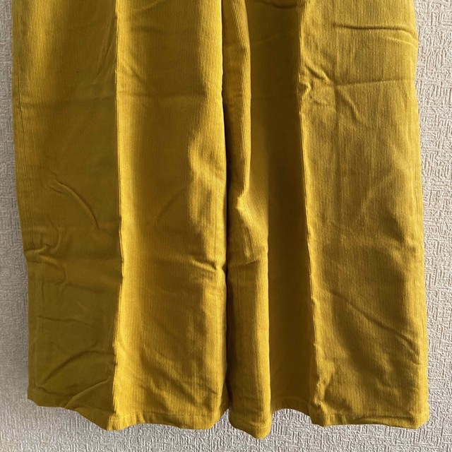 Mila Owen(ミラオーウェン)のミラオーウェン ワイドパンツ 後編み上げ細コールワイドパンツ レディースのパンツ(カジュアルパンツ)の商品写真
