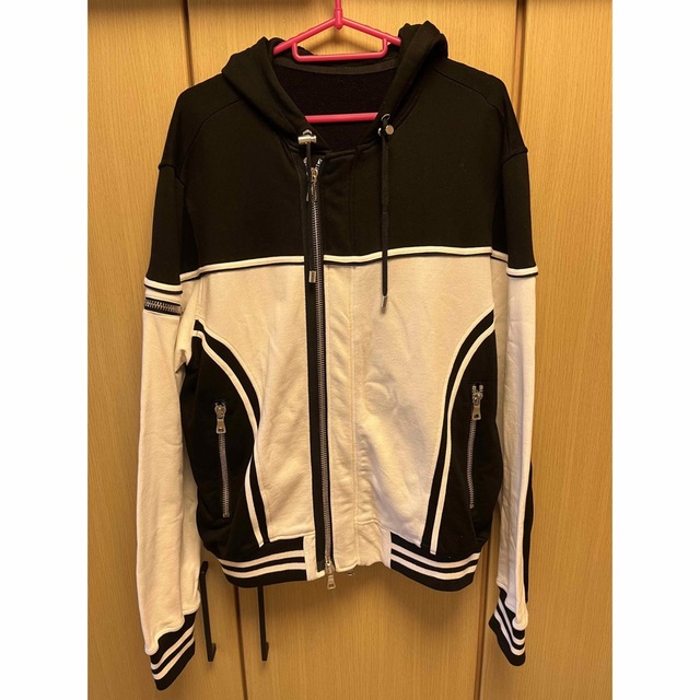 正規 未使用 15SS BALMAIN バルマン バイカー パーカー