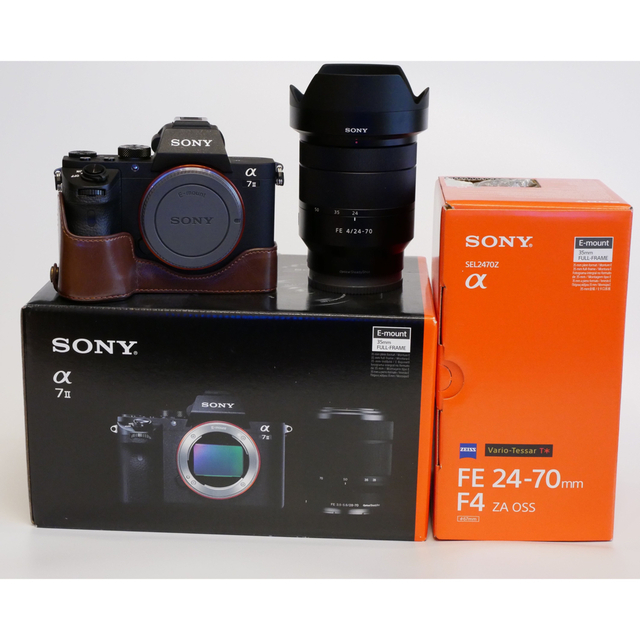 【美品】SONY α7ⅱボディ + SEL2470Z レンズセット